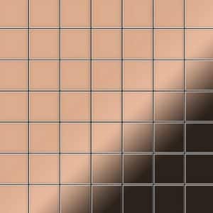 ALLOY Mosaik Fliese Massiv Metall Kupfer Gewalzt Kupfer 1