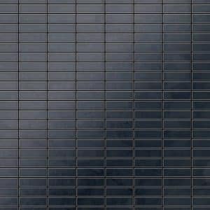 ALLOY Mosaik Fliese Massiv Metall Rohstahl Gewalzt Grau 1
