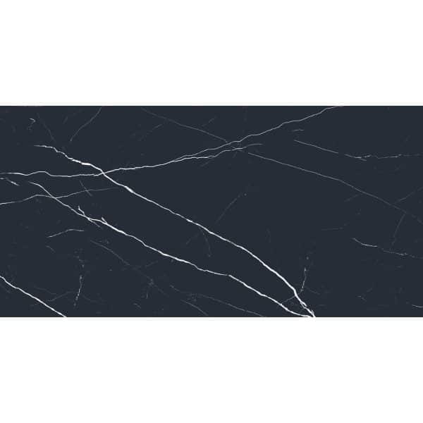 Bodenfliese Feinsteinzeug Black rud abrieb 3 Schwarz 60 cm x 120 cm