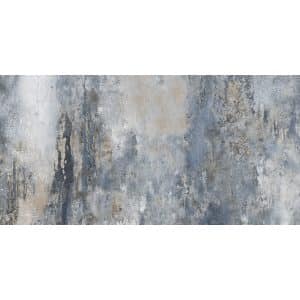 Bodenfliese Feinsteinzeug Blau Glasiert Poliert 60 cm x 120 cm
