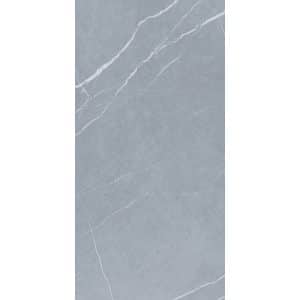 Bodenfliese Feinsteinzeug Grau Glasiert Matt 60 cm x 120 cm