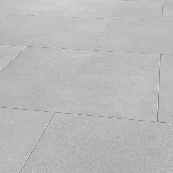 Bodenfliese Feinsteinzeug Grau Glasiert Matt 80 cm x 80 cm