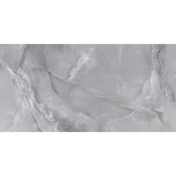 Bodenfliese Feinsteinzeug Opium Grau 60 cm x 120 cm
