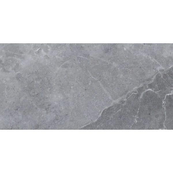 Bodenfliese Feinsteinzeug Opium Silber Poliert 60 cm x 30 cm