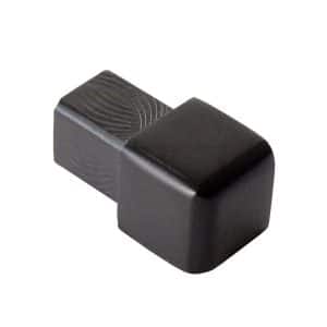 Dalsys Endstück Quadratprofil 10mm Alu Eloxiert Schwarz Eckstücke