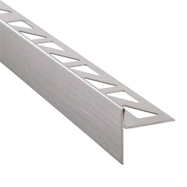 Dalsys Gefällekeil 200cm x 10mm Links Edelstahl Silber für Begehbare Dusche