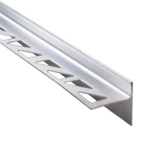 Dalsys Gefällekeil 98cm x 10mm Rechts Edelstahl Silber für Begehbare Dusche
