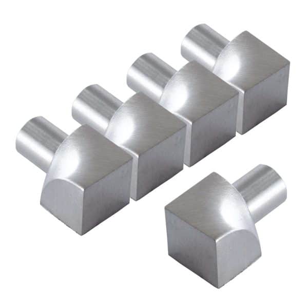 Dalsys Inneneck Fliesenschiene Viertelkreis 5x 10mm Edelstahl Gebürstet
