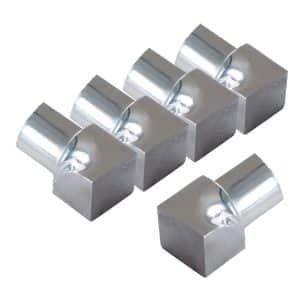 Dalsys Inneneck Fliesenschiene Viertelkreis 5x 8mm Edelstahl Poliert