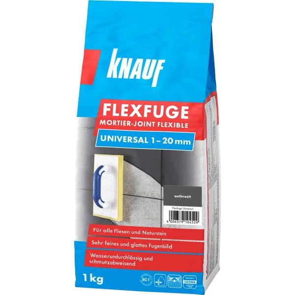 Knauf Flexfuge Universal Anthrazit 1 kg