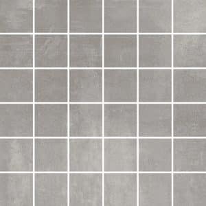 Mosaikfliese Denver Feinsteinzeug Grau 30 cm x 30 cm