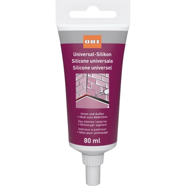 OBI Universal-Silikon Transparent 80 ml