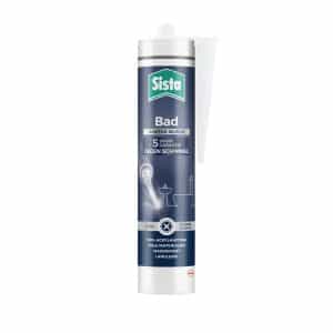 Sista Bad Sanitär Silikon 280 ml Kartusche Weiß